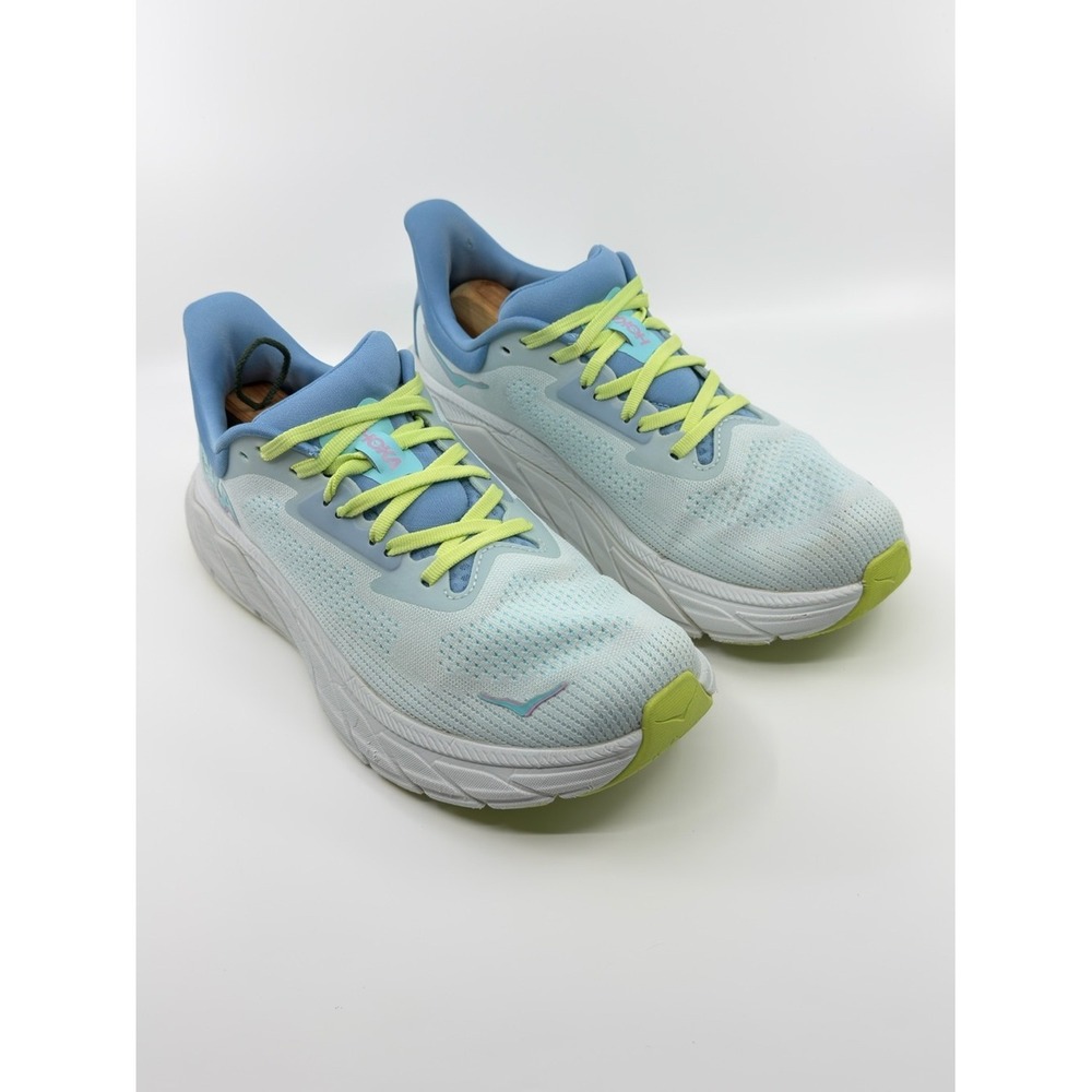 Hoka Arahi 7 Running Shoes Women 10 Blue Illusion Sunlit Ocean Stability Sneaker